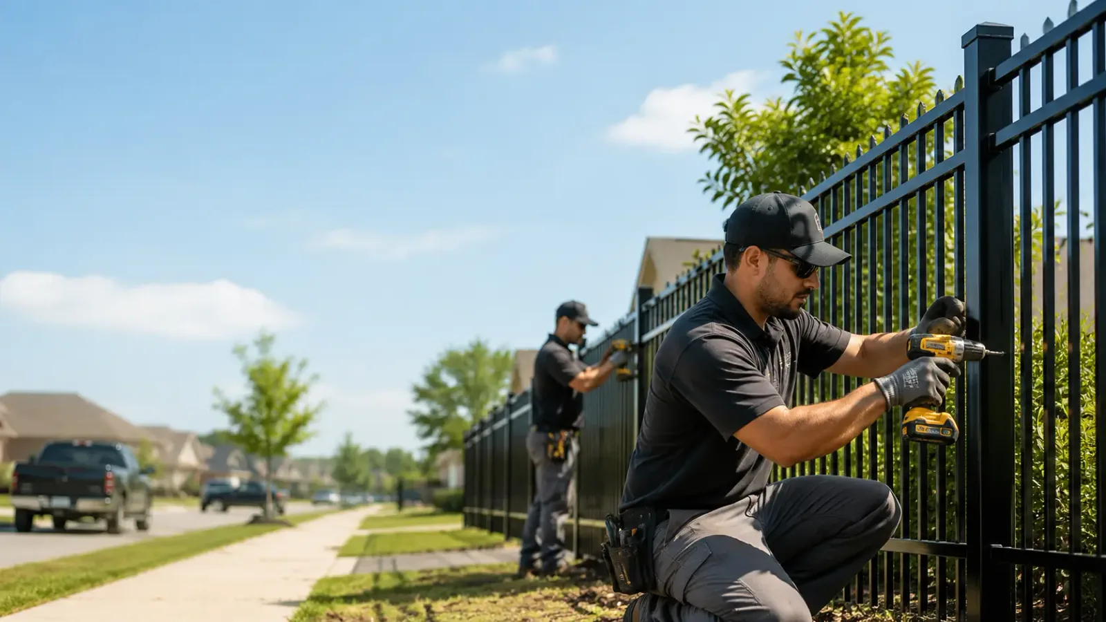 Metal Fence Installation in Decker, MI